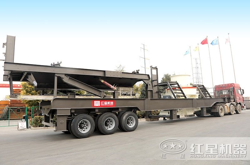 便捷式流動石子機搭載制砂機